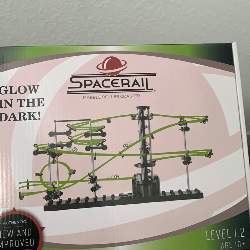 Marble run roller coaster